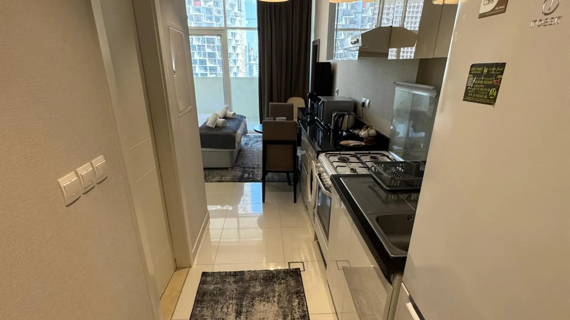 דובאי Trendy & Comfy Studio Getaway איחוד האמירויות הערביות